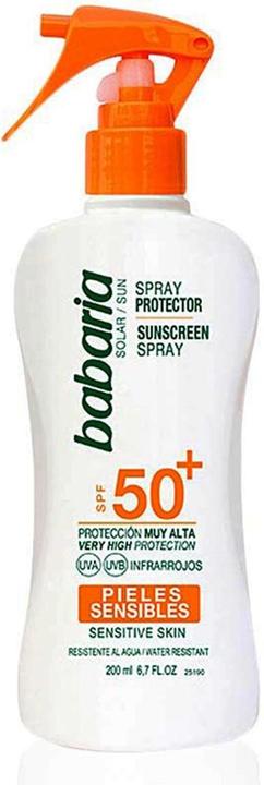 Produktbild Babaria Solar Sensibles F-50 Sun Protector Spray 200ml (Sonnenspray, SPF 50, 200 ml)
