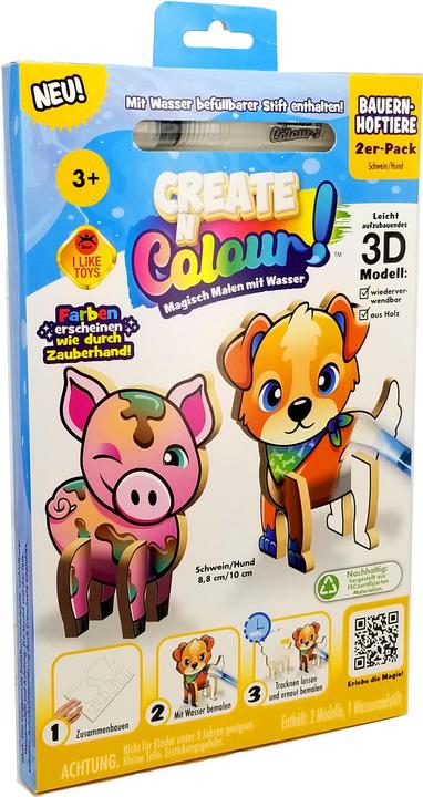 Actual product image Bauer Create farm dog + pig