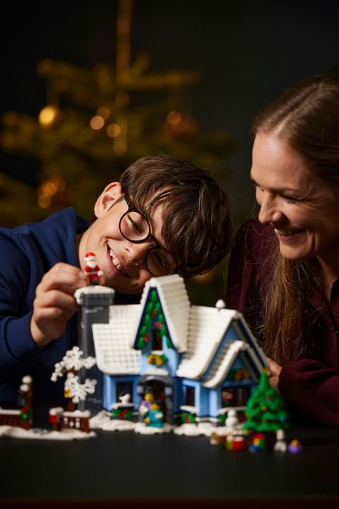 Produktbild LEGO Besuch des Weihnachtsmanns (10293, LEGO Creator Expert, LEGO Seltene Sets)