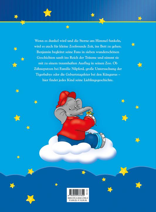 Produktbild Panini Benjamin Blümchen: Meine liebsten Gutenachtgeschichten (Deutsch, Jutta Langer S.L., Alke Hauschild, 2019)