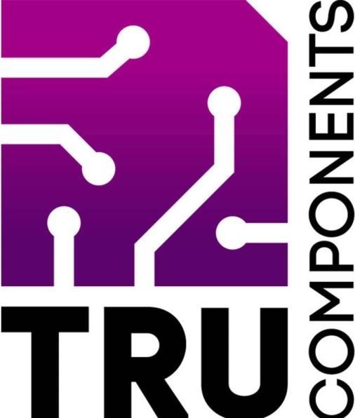 Actual product image Tru Components TC-9202120 Piezo signal transmitter Noise development: 75 dB Voltage: 12 V Continuous tone 1 pc.