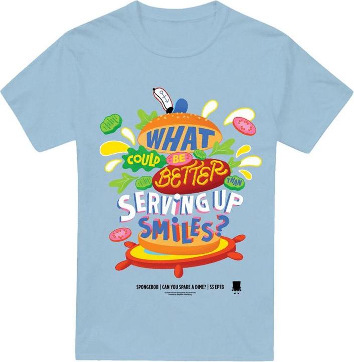 Produktbild Spongebob Squarepants Serving Up Smiles TShirt (XL)