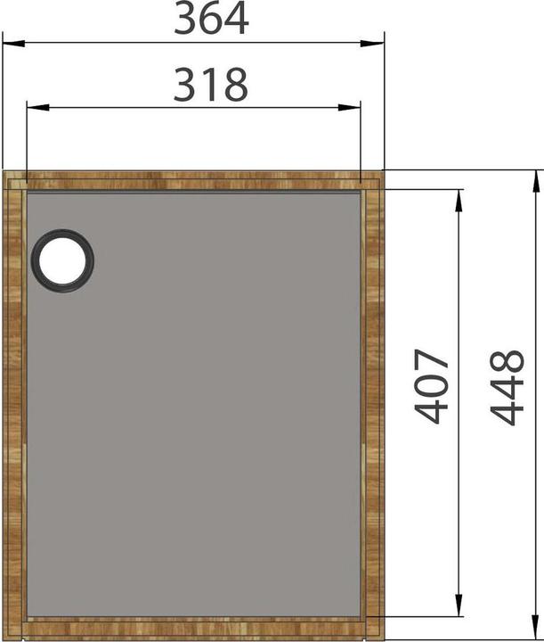 Immagine prodotto Ich-zapfe Unterschrank für Zapfanlage, Bierzapfanlage, Bierkühler - Pygmy Pro Kitchen
