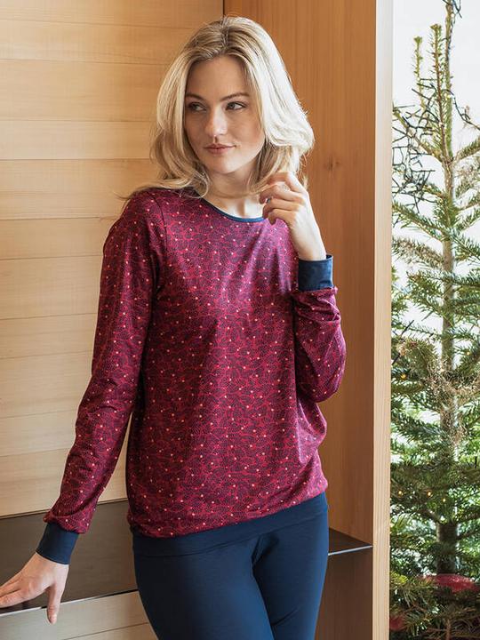 Produktbild ISA Bodywear Bündchen Pyjama Micromodal Tencel (L)