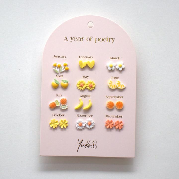 Actual product image Yuko.B A year full of poetry (Ceramic, Stainless steel)