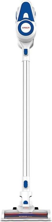 Actual product image Polti PBEU0116 FORZASPIRA SLIM SR90B Rechargeable 2-in-1 cordless electric vacuum, White/Blue