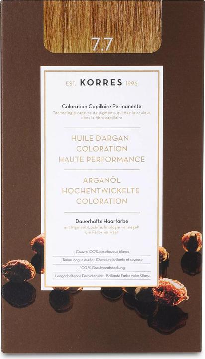 Immagine prodotto Korres Colore per capelli all'olio di argan (No. 7.7 - Moka)