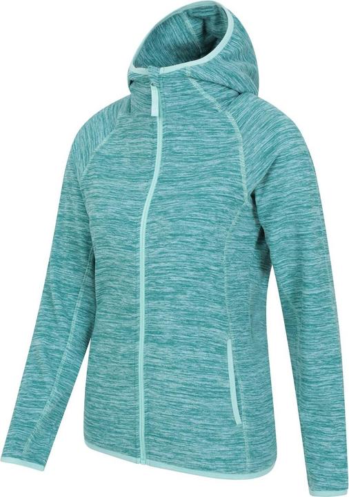 Actual product image Mountain Warehouse Womens/Ladies Lleyn II Melange Full Zip Hoodie (40 D)