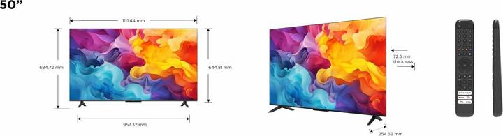 Productafbeelding TCL 50P61B (50", LED, 4K)
