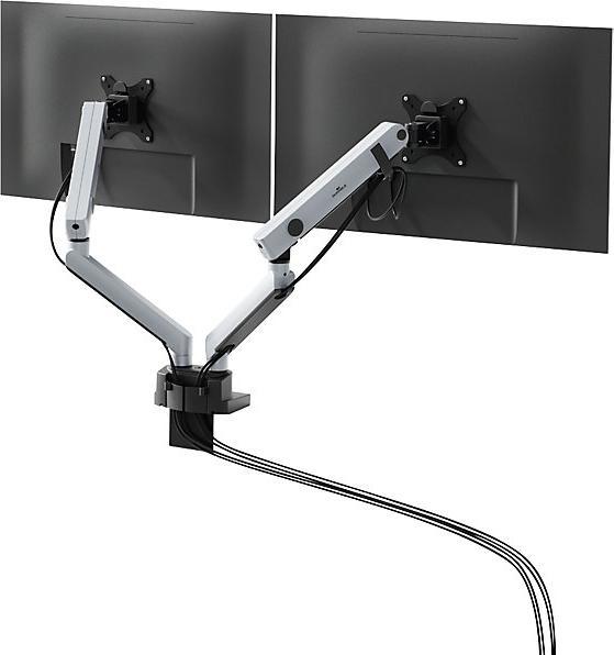 Produktbild Durable Monitorhalt. SELECT PLUS m Arm f 2 Mon. Tischb. Sil. (Tisch, 32")