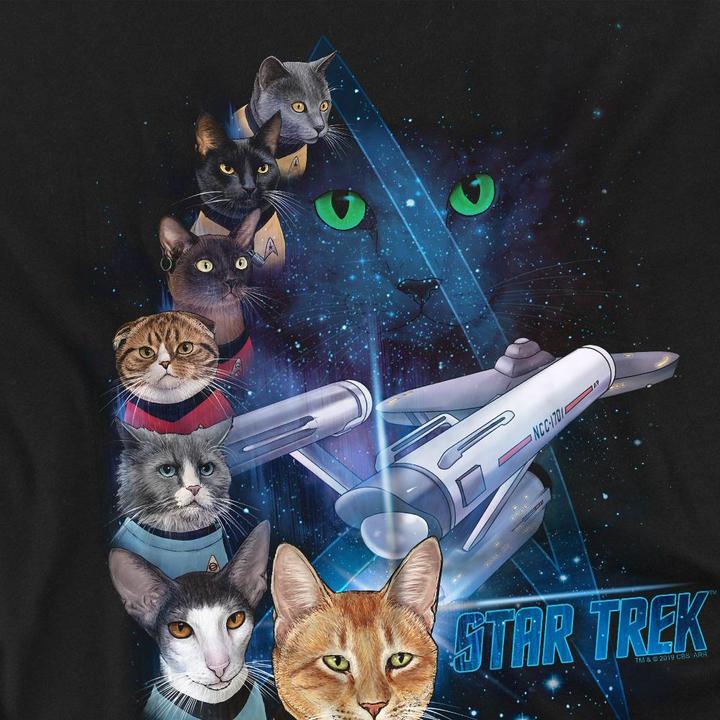 Image du produit - T-shirt FELINE GALAXY - Homme (5XL)