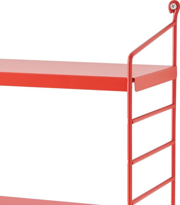 Actual product image En.Casa Modular wall shelf Strängnäs set of 2 red