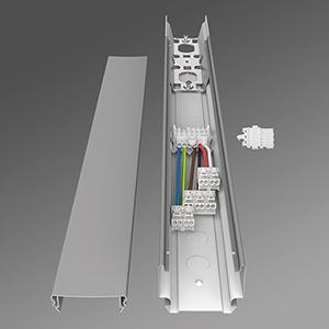 Regiolux Tragschiene Lichtband 1-l 7x2,5qmm IP40 1920/0012105