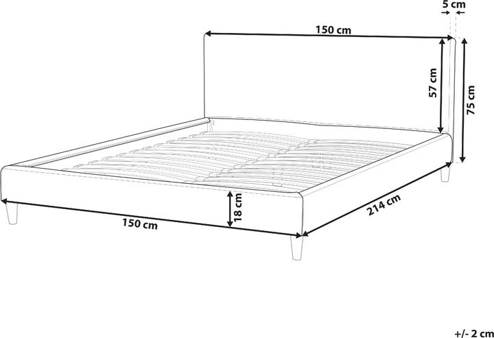 Produktbild Beliani Fitou (140 x 200 cm)