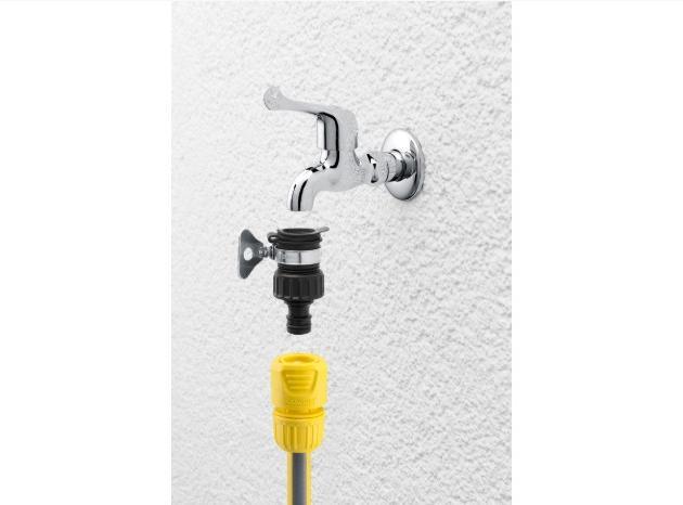 Produktbild Kärcher Aussenhahn Adapter (Adapter für Outdoor Wasserhähne, Hahnanschluss, 19 mm)