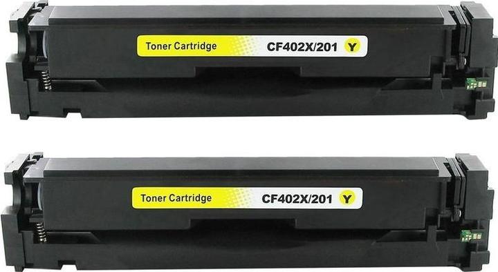 Actual product image Hermex Compatible Toner XL for HP Color LaserJet Pro M254dw (Y)