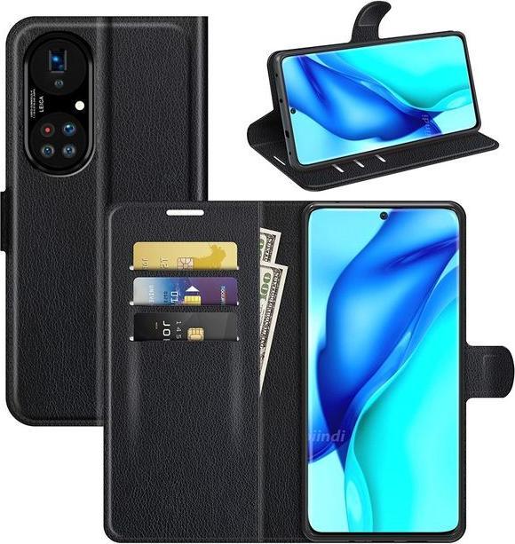 Produktbild MU Classic Litchi Leder Bookcover Series (Huawei P50 Pro)