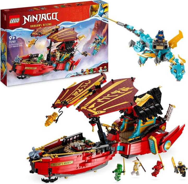 Image du produit LEGO Les planeurs Ninja font la course contre la montre (71797, LEGO Ninjago)
