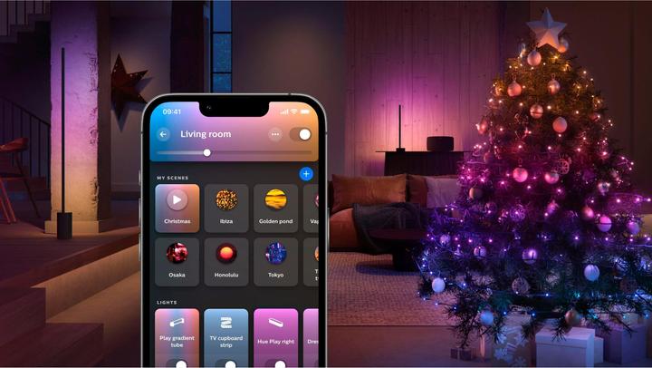 Actual product image Philips Hue Festavia (Swiss plug) (40 m)
