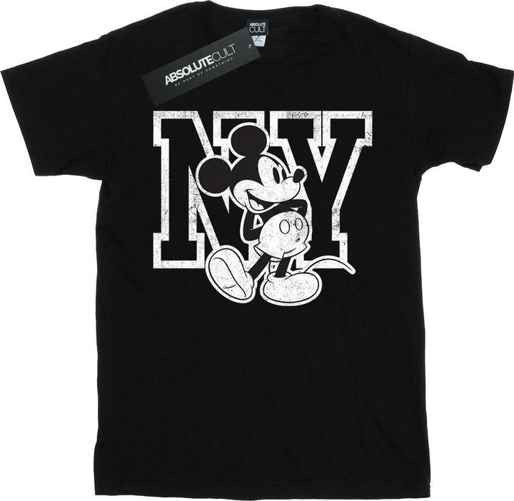 Disney Mickey Mouse NY Kicking TShirt (XXL)