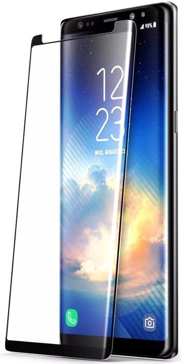 Produktbild PhoneLook 3D Tempered Glass Full Screen Display Schutzglas mit schwarzem Rahmen (1 Stück, Samsung Galaxy Note 9)