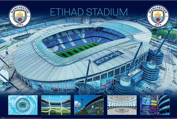 Image du produit Manchester City FC - Poster ETIHAD STADIUM (91 x 61 cm)