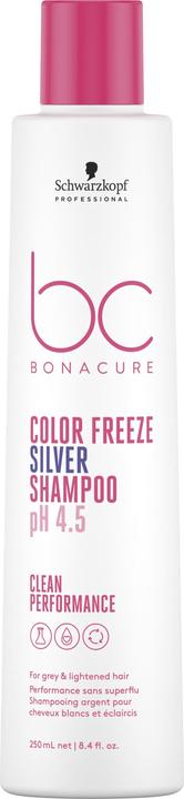 Schwarzkopf BC Color Freeze - Silver Shampoo (250 ml, Flüssiges Shampoo)