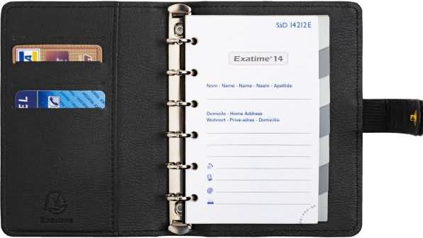 Produktbild Exacompta Agenda Exatime 14 SAD (Harter Einband)