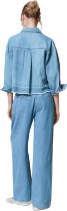 Actual product image Twinset Actitude Pantaloni Denim Chiaro (25)