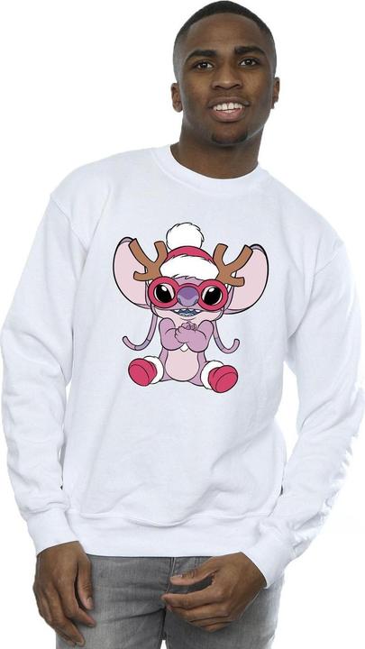 Immagine prodotto Disney Lilo & Stitch Angel Reindeer Felpa Uomo (XXL)