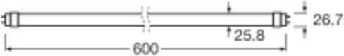 Produktbild Ledvance LED-Tube (G13, 6.80 W, 1100 lm, 1 x, C)
