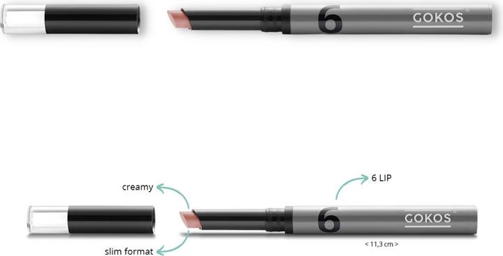 Actual product image Gokos Lipcolor (608 Cherry Blossom)