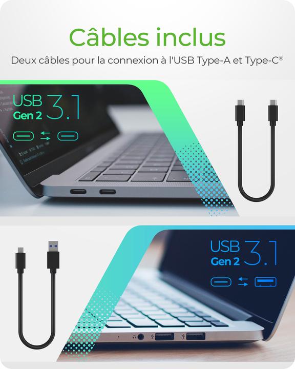 Actual product image Icy Box IB-1817MC-C31 (M.2 2280, M.2 2242, M.2 2260, M.2 2230, M.2)