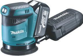 Produktbild Makita BBO 180 RFJ 18V Li-ion Akku Exzenterschleifer + 2x Akku 3,0Ah + Ladegerät + Makpac (Exzenterschleifer)