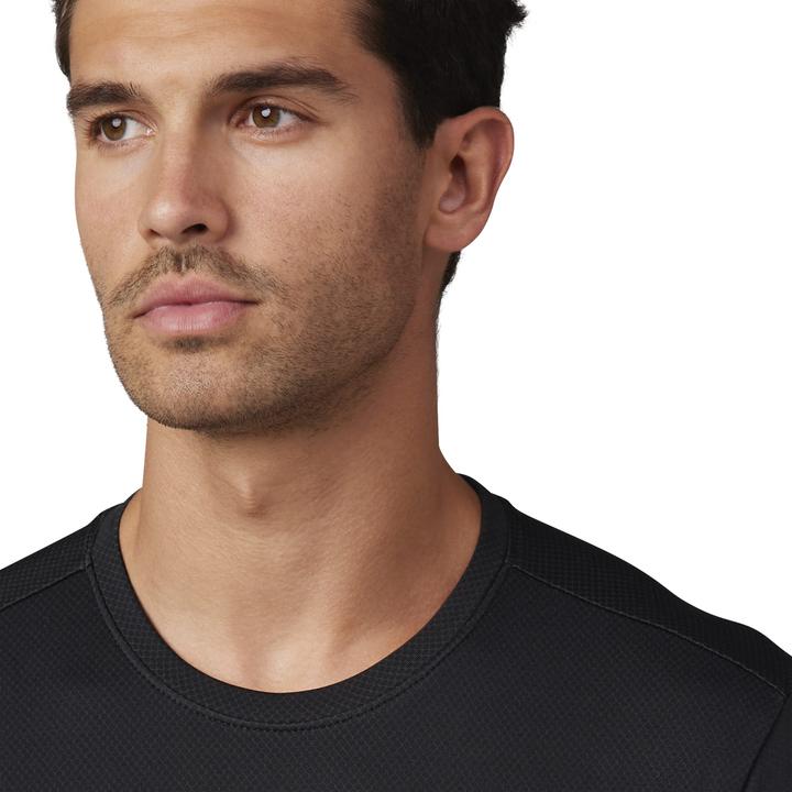 Actual product image Fox Tee 23 Tecbase Fire Ls Shirt Blk L (L)