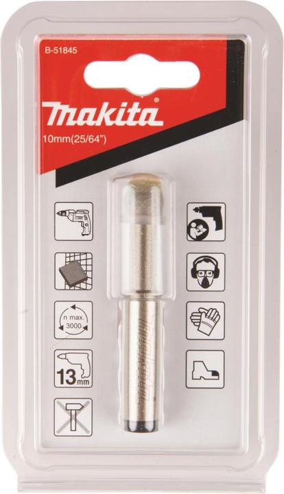 Productafbeelding Makita B-51845 Diamantboor voor keramische tegels 10 mm (10 mm)