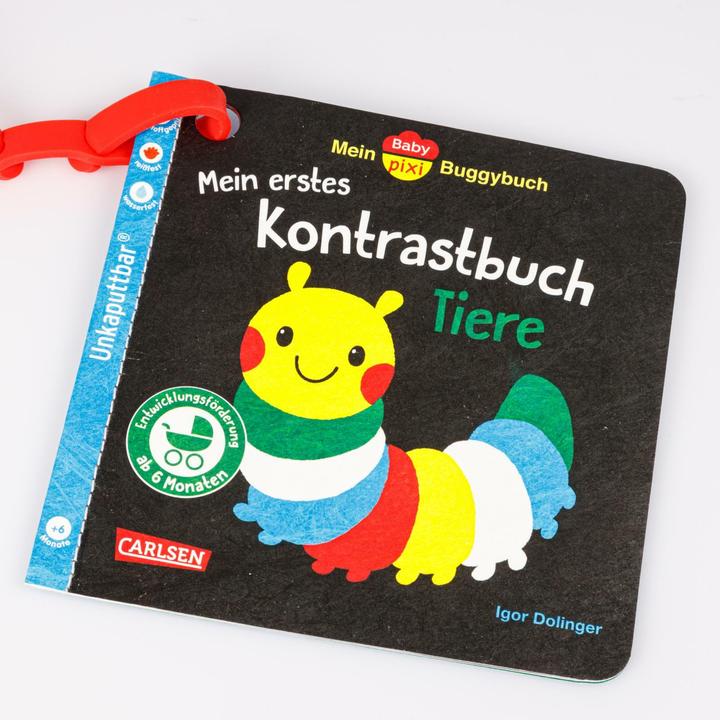 Image du produit Bébé Pixi (incassable) 163 : Le livre de ma poussette Baby Pixi : Mon premier livre de contraste (Allemand)