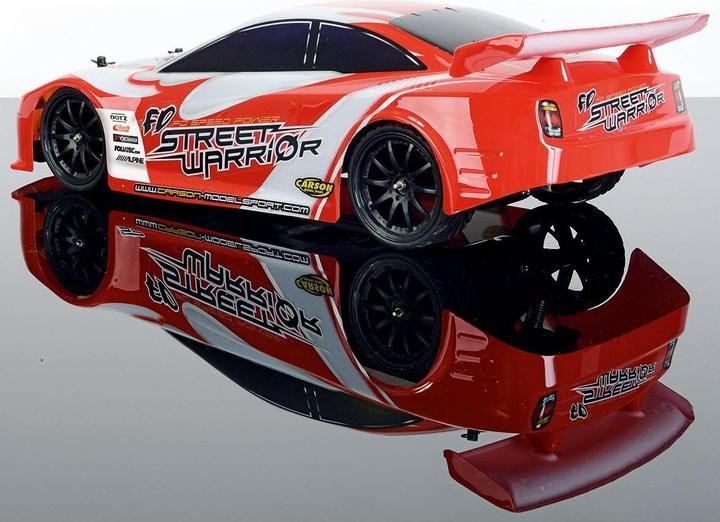Produktbild Carson FD Street Warrior 100% RTR 2,4G rot, 1:10 (RTR Ready-to-Run)