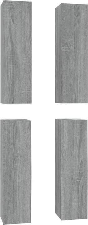 Produktbild VidaXL TV-Schränke 4 Stk. Grau Sonoma 30,5x30x110 cm (30.5 x 30 x 110 cm)