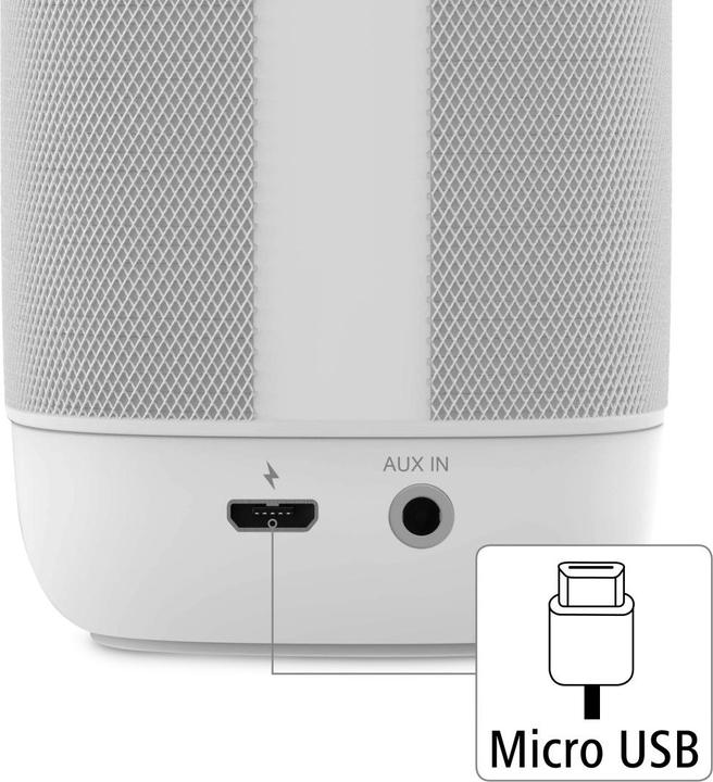 Image du produit Hama Haut-parleur mobile Bluetooth Tube 2.0 (8 h, Fonctionnement sur piles)