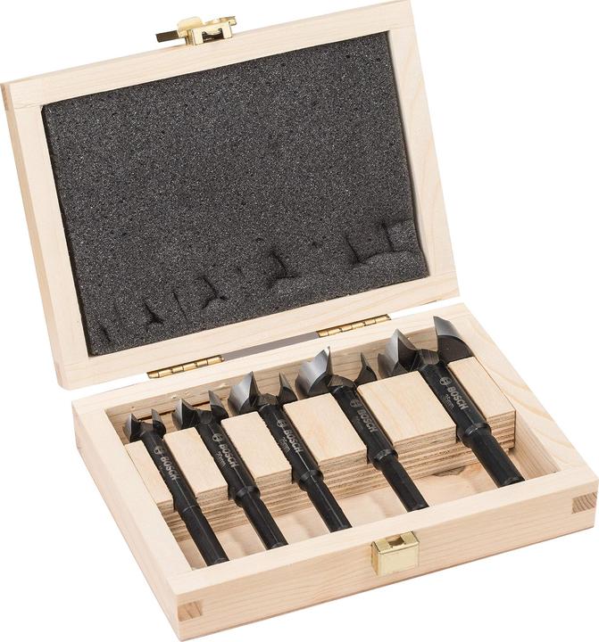 Produktbild Bosch Professional Zubehör 5-tlg. Forstnerbohrer-Set, 15–35 mm (15, 20, 25, 30, 35 mm)