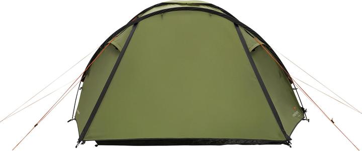 Produktbild Easy Camp Kuppelzelt Lomsdal 4 (olivgr?n, mit Tunnel-Anbau, Modell 2025) (Kuppelzelt, 6.40 kg, 4 Personen)