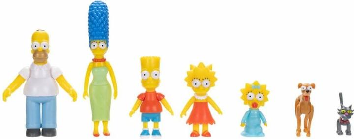 Actual product image Jakks Pacific Simpsons minifigures 7-pack 6 cm