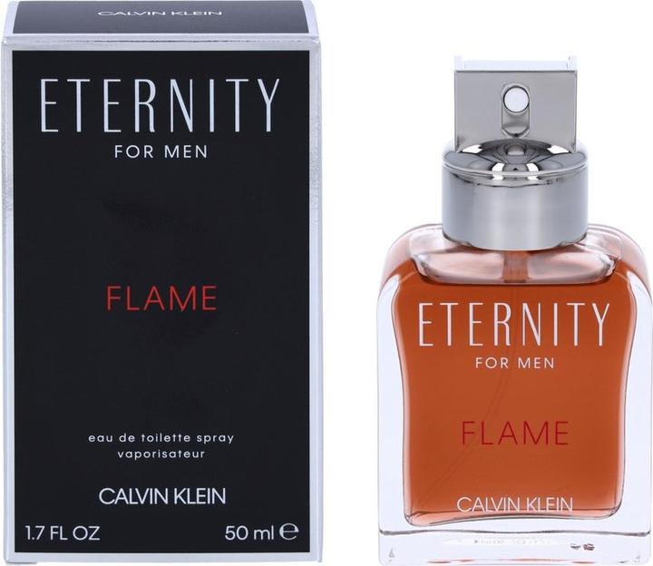 Actual product image Calvin Klein Eternity - For Men Flame Eau de Toilette (Eau de toilette, 50 ml)