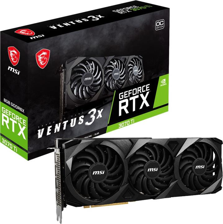 MSI GeForce RTX 3070 Ti Ventus (8 GB)