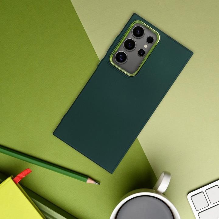 Actual product image OEM Back panel cover FRAME Case for SAMSUNG S22 Ultra green (Samsung Galaxy S22 Ultra)
