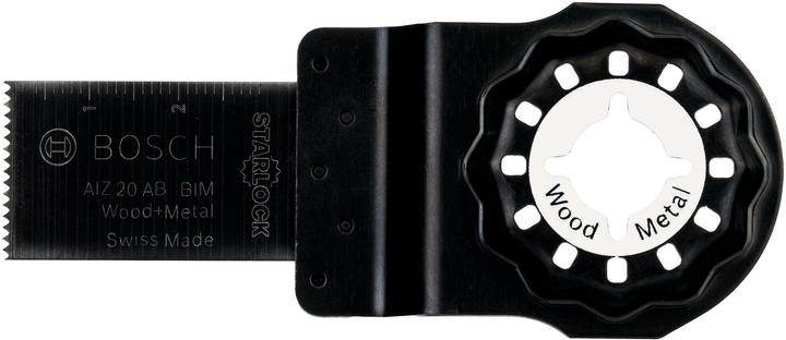 Bosch Professional Zubehör Lame de scie à immersion bimétallique 20 mm