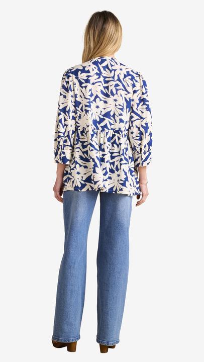 Produktbild Envie de Fraise Bluse für Schwangerschaft und Stillzeit mit Blätterprint (40)
