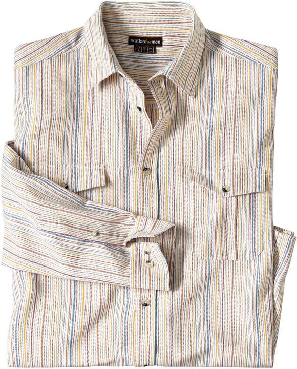 Actual product image Atlas For Men Mens Striped Shirt (XL)