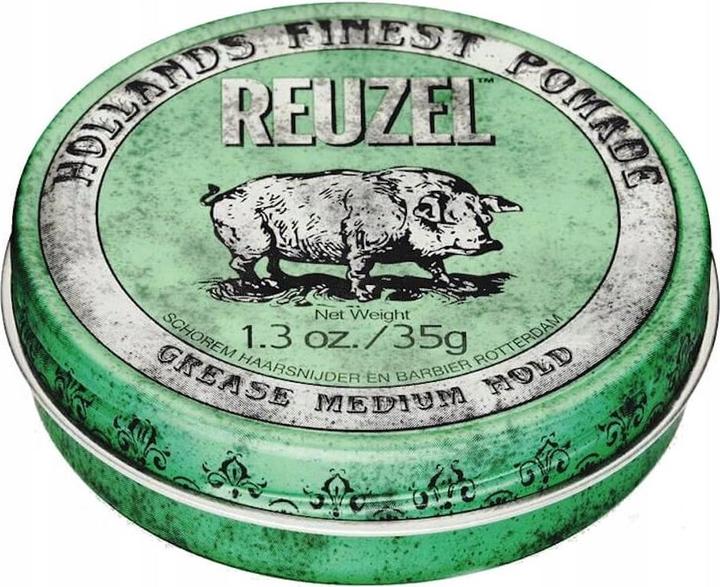 Actual product image Reuzel Grease Medium Hold (Hair wax, 35 ml)